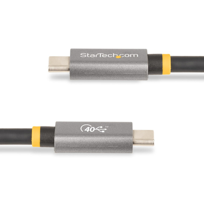Kabllo Startech USB4, USB-C, 40 Gbps, 1m, e hirtë