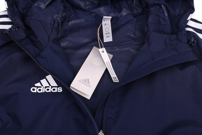 Xhaketë sportive Adidas Condivo 22 All Weather, për burra, me kapuç, blu navy