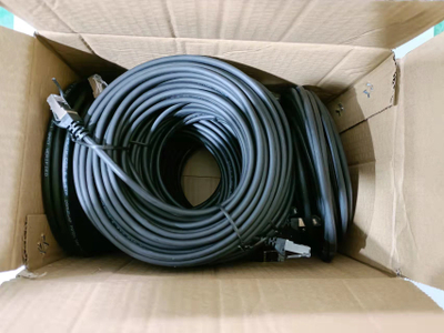 Kabllo rrjeti Equip Patch Cable Cat6, S/FTP, 3m, e zezë