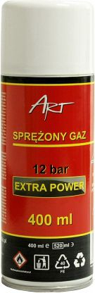Ajër i kompresum për heq pluhuri Art Extra Power (AS-19), 400 ml