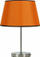Lampë tavoline Orange Pablo 41-34106, tekstil PVC, çelik, portokalli