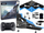 Avion me telekomandë Leantoys Airplane 4D G4, 2.4GHz, me drita LED, blu e zi