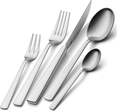 Set bestekësh WMF Corvo, 30 copë, çelik inoks, argjendtë