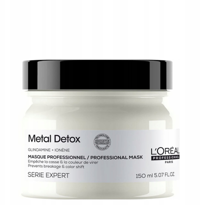 Maskë flokësh L'Oreal Professionnel Metal Detox, kundra thyerjes, për flokë të lyme