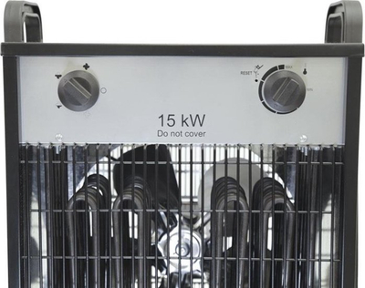 Ngrohës industrial Grunder IFJ04-150C, fuqi e lartë, portativ, gri