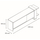 Set mobilie për TV melamine 120×25×36.8 cm (HM9436.01), gri