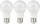Llambë LED Nedis A60, E27, 11W, 1055 lm, dritë e ngrohtë, set 3 copë