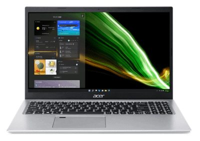 Laptop Acer Aspire 5 A515-56-32DK 15.6" (Intel Core i3-1115G4, 4GB DDR4, 128GB SSD, UHD Graphics, Windows 11 Home, Gray)