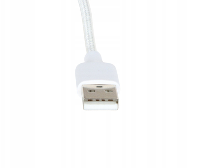 Kабел за полнење Delta Multimedia CHAR-USBAC-2M, USB A во USB C, 2 m, бел