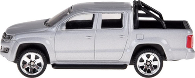Makine lodër Volkswagen Amarok, 1:64, metal, argjendtë