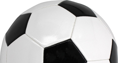 Top futbolli Enero Ladybug R.5, lëkurë sintetike, bardh e zi