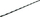 Lidhës silikoni TurboWorks Connector, 100cm, diametër 15mm, i zi