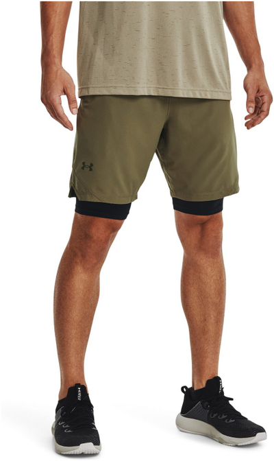 Shorce sportive Under Armour UA Vanish Woven, meshkuj, Tent Baroque Green