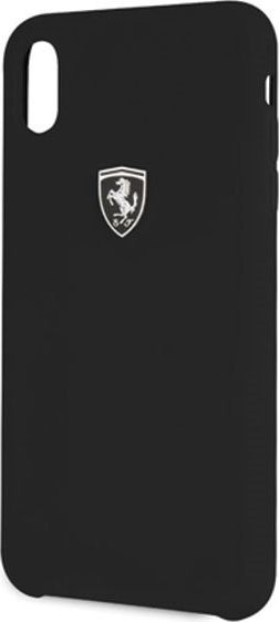 Mbrojtëse telefoni Ferrari FEOSIHCI65BK për iPhone Xs Max, silikon, e zezë