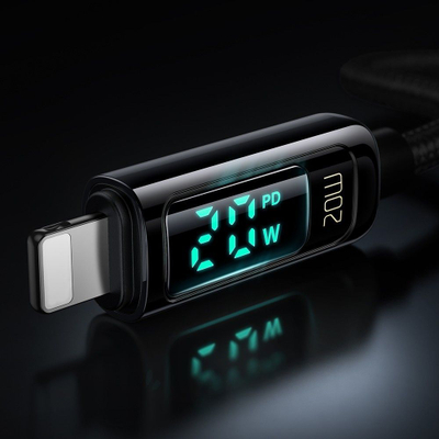 Kabllo karikues USB C në Lightning Mcdodo CA-8810, 1.2m, 36W, i zi