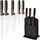 Set thika Fiskars 1057554, 5 copë, zezë/portokalli