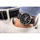 Ora burrash Giewont Chronograph Sapphire GW5630-A2, kronograf, xham safir, e zezë argjendi