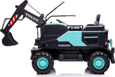 Eskavator elektrik për fëmijë Volvo DK, me telekomandë, me drita LED, blu