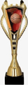 Kupë sportive Victoria Sport Basketboll, 32.5cm, plastikë dhe metal, ngjyrë ari