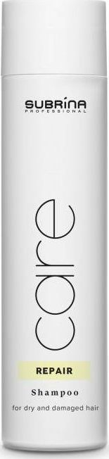 Shampo flokësh Subrina Professional Care Repair, për flokë të thatë edhe të dëmtuar, 250 ml, e bardhë