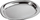 Pjatë servirje Alessi JM13/36 L, çelik inox, ovale, ngjyrë argjendi