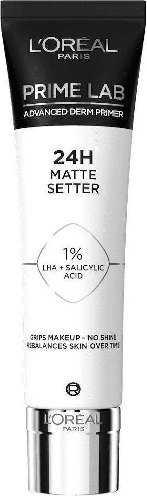 Прајмер за лице Debenhams Prime Lab 24HR Matte Setter, мат ефект, 35ml, транспарентен