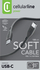 Kабел Cellularline Soft USB-C во USB-C, полнење и податоци, црн