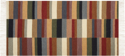 Tapet leshi MUSALER Wool Kilim, 80 x 150 cm, shumëngjyrësh