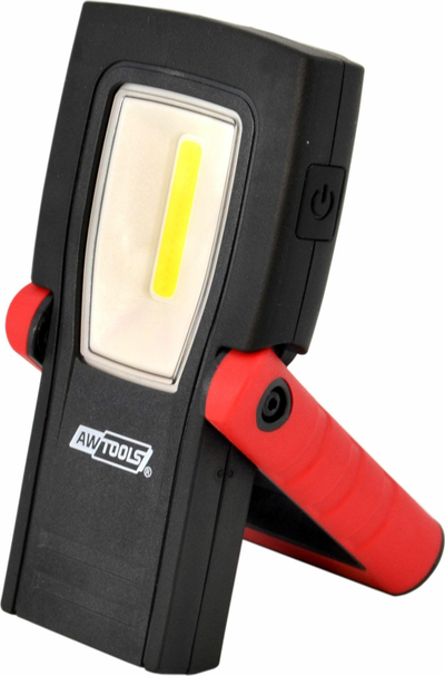 Lampë inspektuese LED Unitra Black Line, 400lm, e rikarikueshme, e zezë