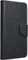 Futrollë Fancy Book Case për Samsung Galaxy A5 2017, me xhepa portofoli, me mbulesë magnetike, e zezë