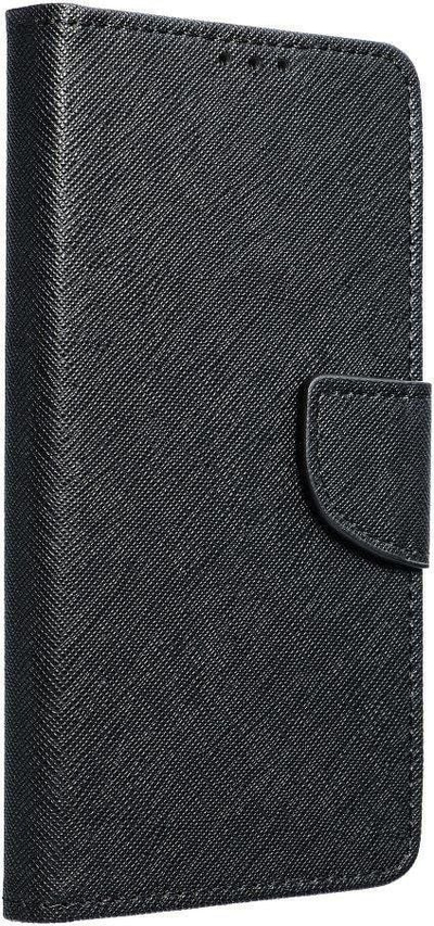 Futrollë Fancy Book Case për Samsung Galaxy A5 2017, me xhepa portofoli, me mbulesë magnetike, e zezë