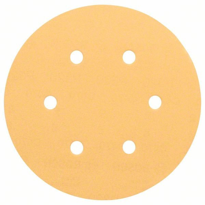 Letër gërryese rrethore Bosch C470, 125mm, P120, e verdhë