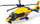 Helikopter lodër Dickie Fire & Rescue Airbus Ambulance, me helika rrotulluese, i verdhë e kaltër