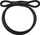 Kabllo sigurie Master Lock, 3m, 10mm, e zezë