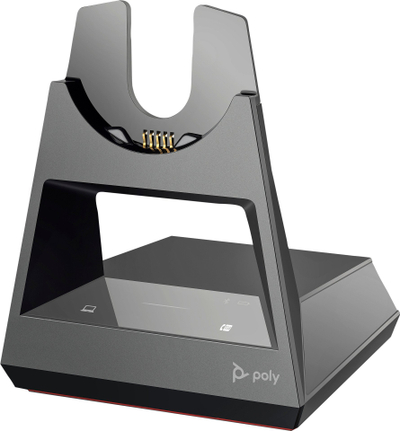 Stacion bazë HP Poly Office Voyager 4300 Legend 50 Focus 2, për kufje, i zi