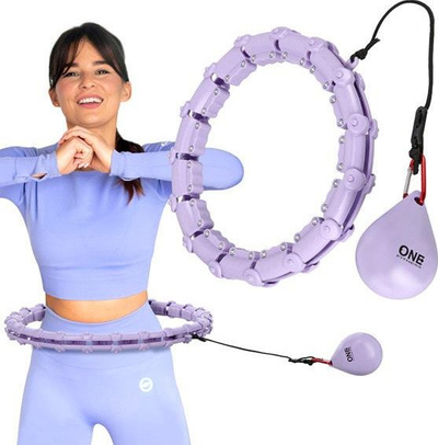 Гимнастички обруч One Fitness OHA02, за вежбање, повеќебоен
