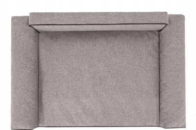 Shtrat për qen Hobbydog Velvet XL, 98x66 cm, material Inari, gri