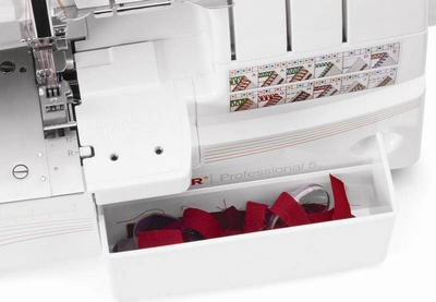 Makina qepëse overlock Singer Professional 5 14T968, 5 fije, e bardhë