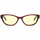 Компјутерски очила Gunnar Optiks JEWEL, cat eye, блокатор на сина светлина, рамка maroon леќи amber