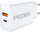 Karikues PEDEA Fast Charger Dual, 20W, USB A edhe USB C, i bardhë