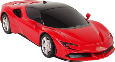 Makinë me telekomandë Rastar Ferrari SF90, shkallë 1:14, Leantoys, e kuqe