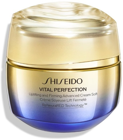 Krem fytyre Shiseido Vital Perfection Uplifting and Firming Advanced Soft Cream, 50 ml, kundër rrudhave