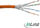 Kabllo rrjeti InLine Cat.6, 100m, 1000 Mbit, portokalli