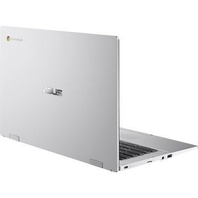 Лаптоп Asus Chromebook CX1, 14\", 4 GB RAM, 64 GB SSD, Intel Celeron N3350, Intel HD Graphics 500, сребрен