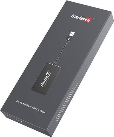 [OUTLET] Adapter wireless Carlinkit CCPA, për Android Auto dhe Apple CarPlay, USB, i zi