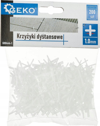 Kryqëza distancuese Geko, 3.0 mm, set 150 copë