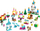 Lodër ndërtimi LEGO Disney Princess Advent Calendar 2024, 24 surpriza, për fëmijë 5+