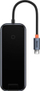 Dock USB‑C Baseus AcmeJoy WKJZ010113, hub 5‑në‑1, RJ45, gri