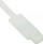 Lidhëse kabllosh InLine Cable Tie 200mm, me shenjues, e bardhë