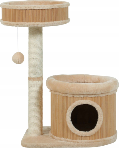 Gërvishtëse për mace Zolux Bamboo 2, 76 cm, bezhë